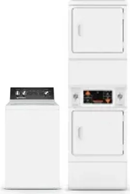 Side by Side Washer & Dryer Set